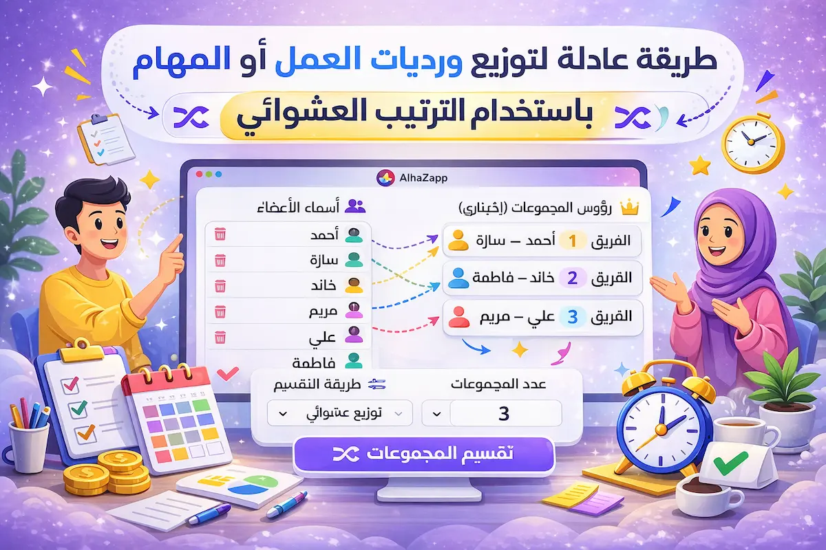 توزيع المهام